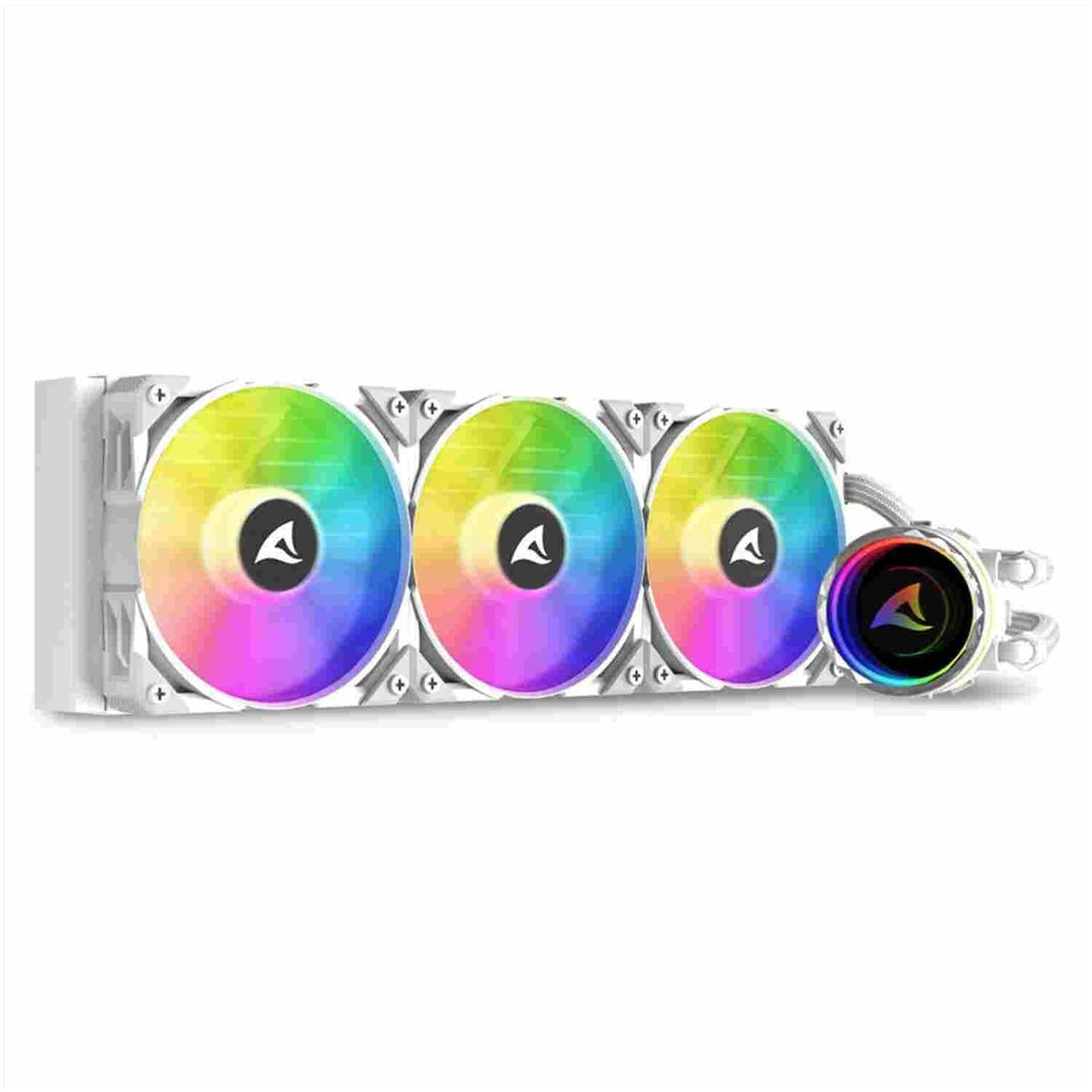 Sharkoon S90 RGB, AIO Wasserkühlung weiss, Typ 360