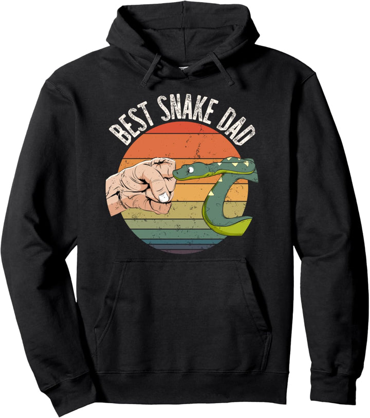 Best Snake Dad Schlange Pullover Hoodie
