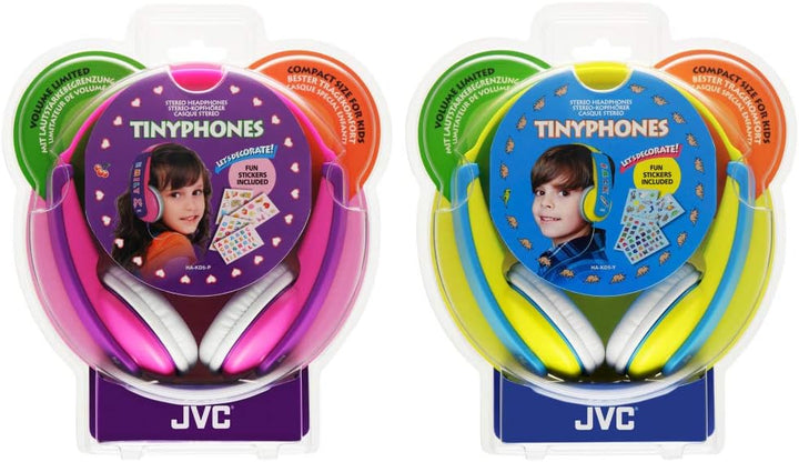 JVC HA-KD5-P-E Kinder Stereo Kopfhörer pink, Pink