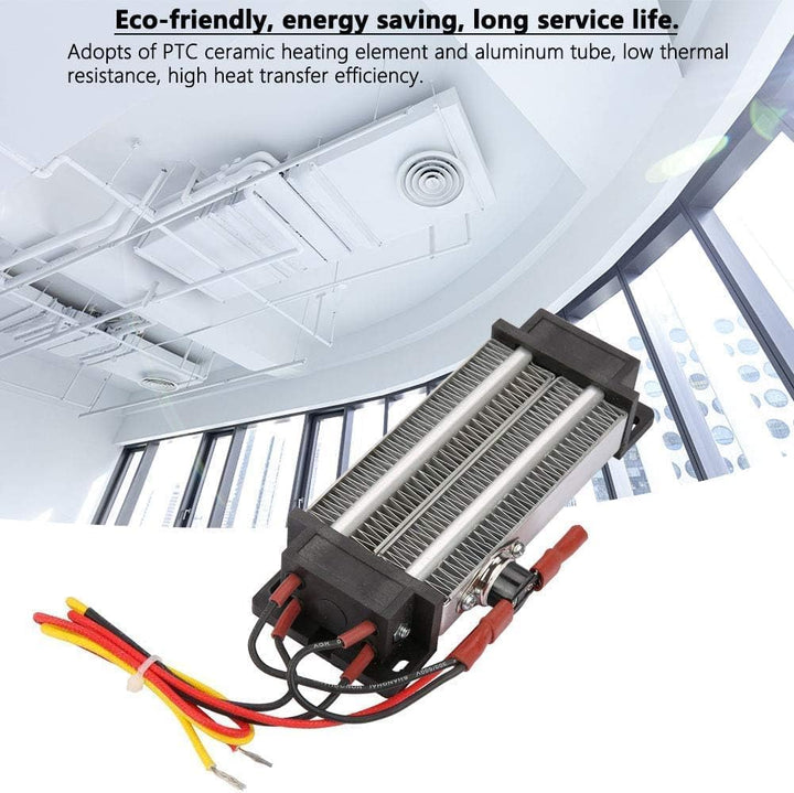 PTC-Heizelement, 200W DC 12V Isoliertes PTC-Keramik-Luftheizgerät, PTC-Heizung, Elektrisch isolierte
