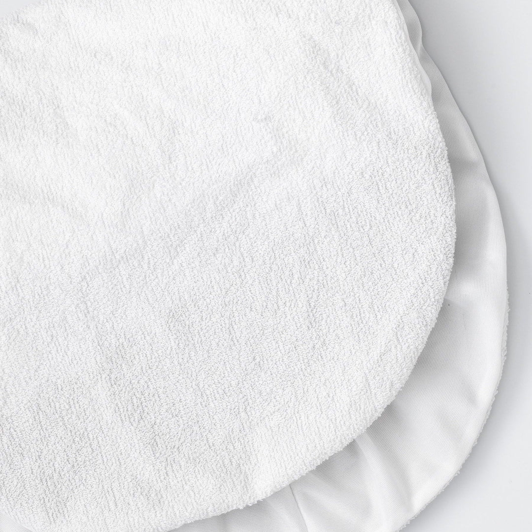 Kadolis - wasserdichte Babyunterlage Bouclette Bio-Baumwolle - Matratzenschutz für Babybett 70x140 c