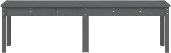 vidaXL Gartenbank, Gartenmöbel Sitzbank 2-Sitzer, Parkbank Lattenrost-Design, Holzbank Bank für Gart