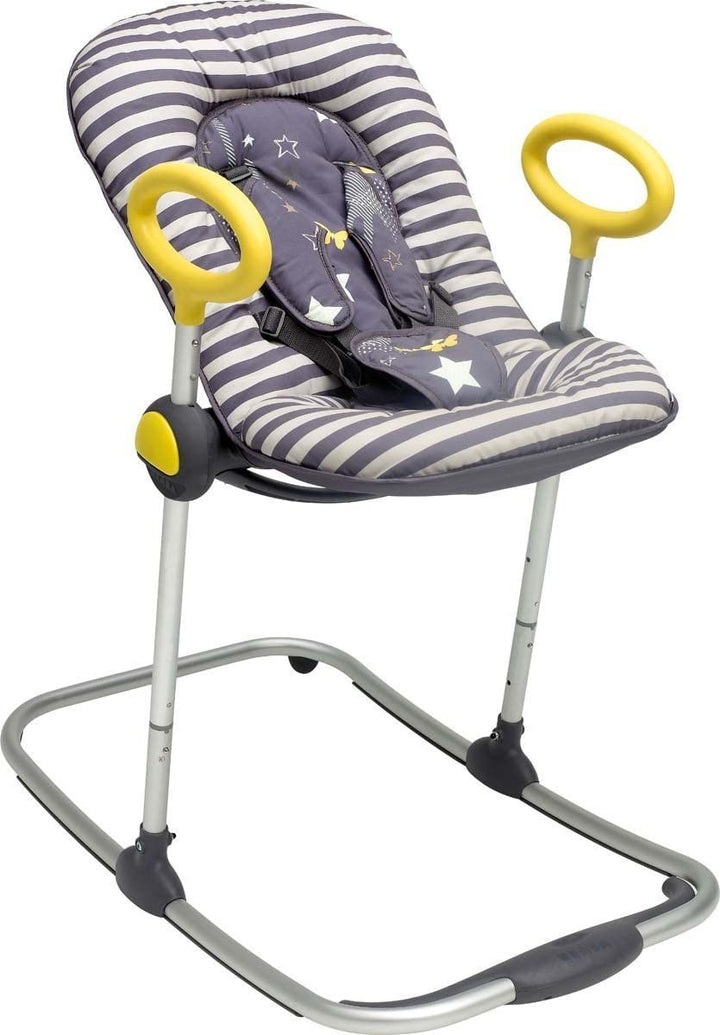 BÉABA, BabyWippe Up & Down I, Durch einfachen Druck verstellbar , 4 Höhenstufen, 3 Neigepositionen,