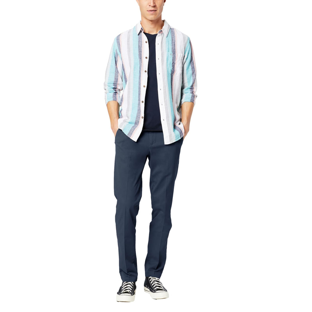 Dockers Herren Freizeithosen Relaxed Fit Comfort Khaki Pants 28W / 30L Pembroke, 28W / 30L Pembroke