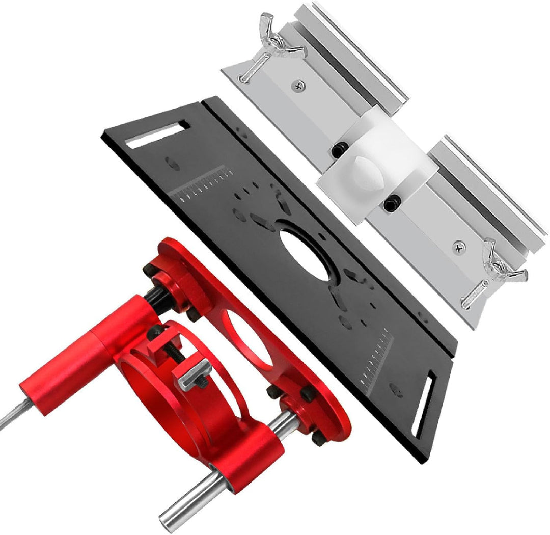 Router-Lift-Basis, Router Lift Kit, Router Werkzeug mit Sechskantschlüssel, Elektro Router Tisch Ein