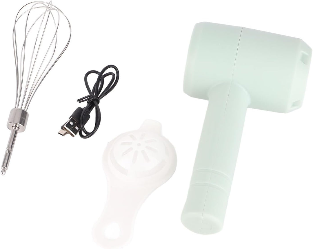 Elektrischer Handmixer, Tragbar, Kabellos, Wiederaufladbar, Schneebesen Zum Backen von Kuchen, Sahne