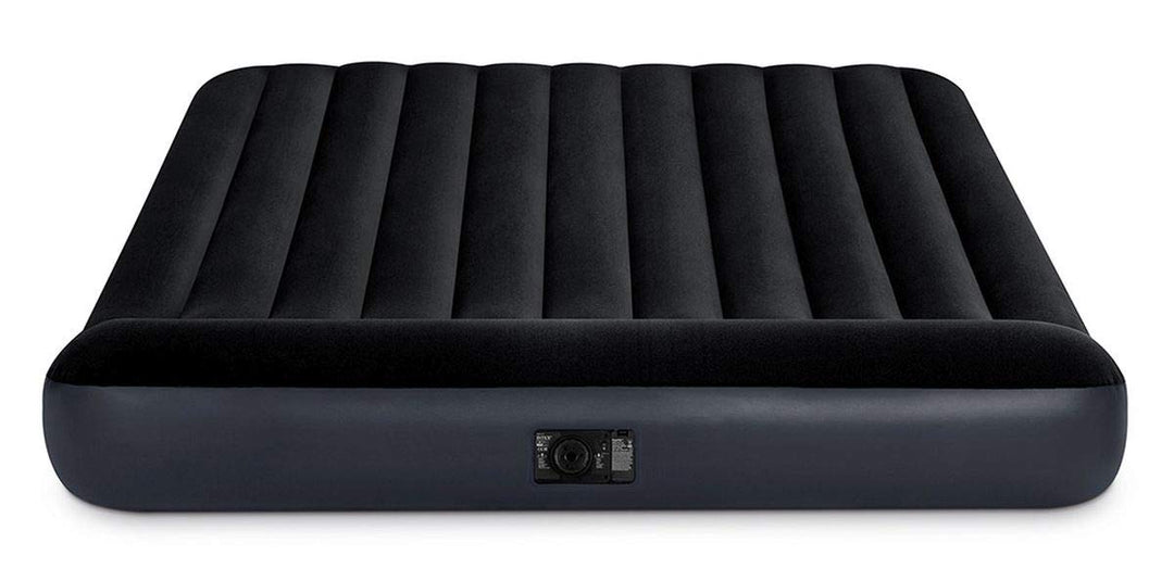 Intex Dura-Beam Mattress 2018 - mit elektrischer Pumpe 152x203x25 cm, 2018 - mit elektrischer Pumpe