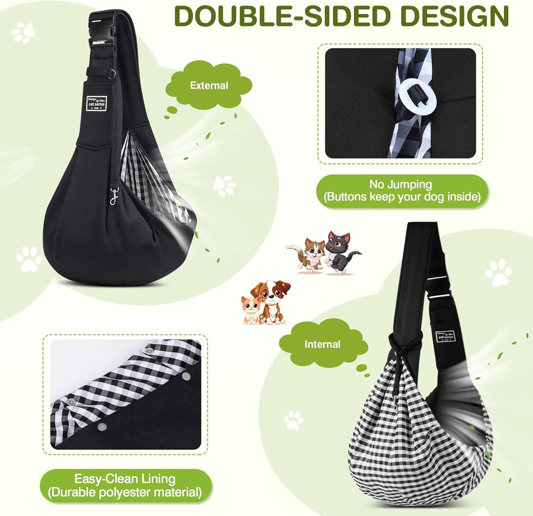 ALLSOPETS Tragbare Hundetragetasche Reisen Haustiertaschen Katzentragetasche Haustiere Welpen Kleine