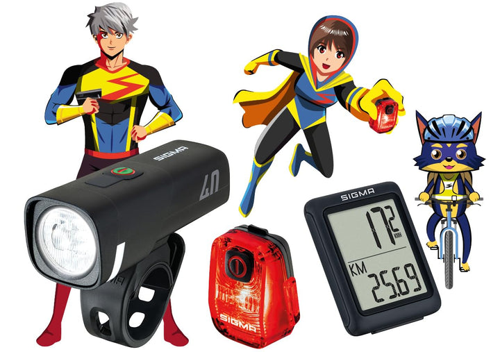 Sigma Sport Ride Safe to School Bundle