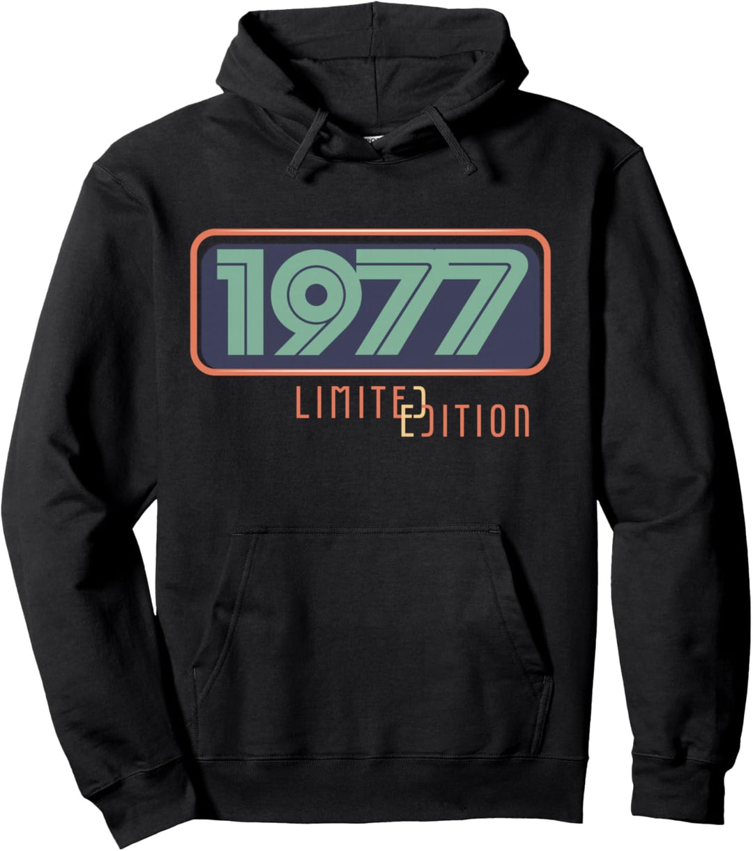 47. Geburtstag Mann Frau 47 Jahre 1977 Deko Lustig Geschenk Pullover Hoodie