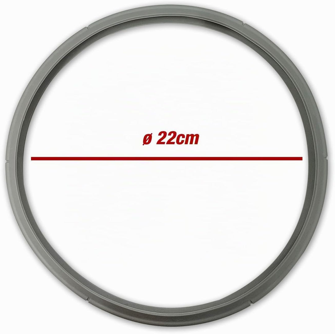 Dichtungsring Ø22 cm für Fissler-Schnellkochtopfdeckel, Durchmesser 22 cm, für Blue Point, Vitavit R