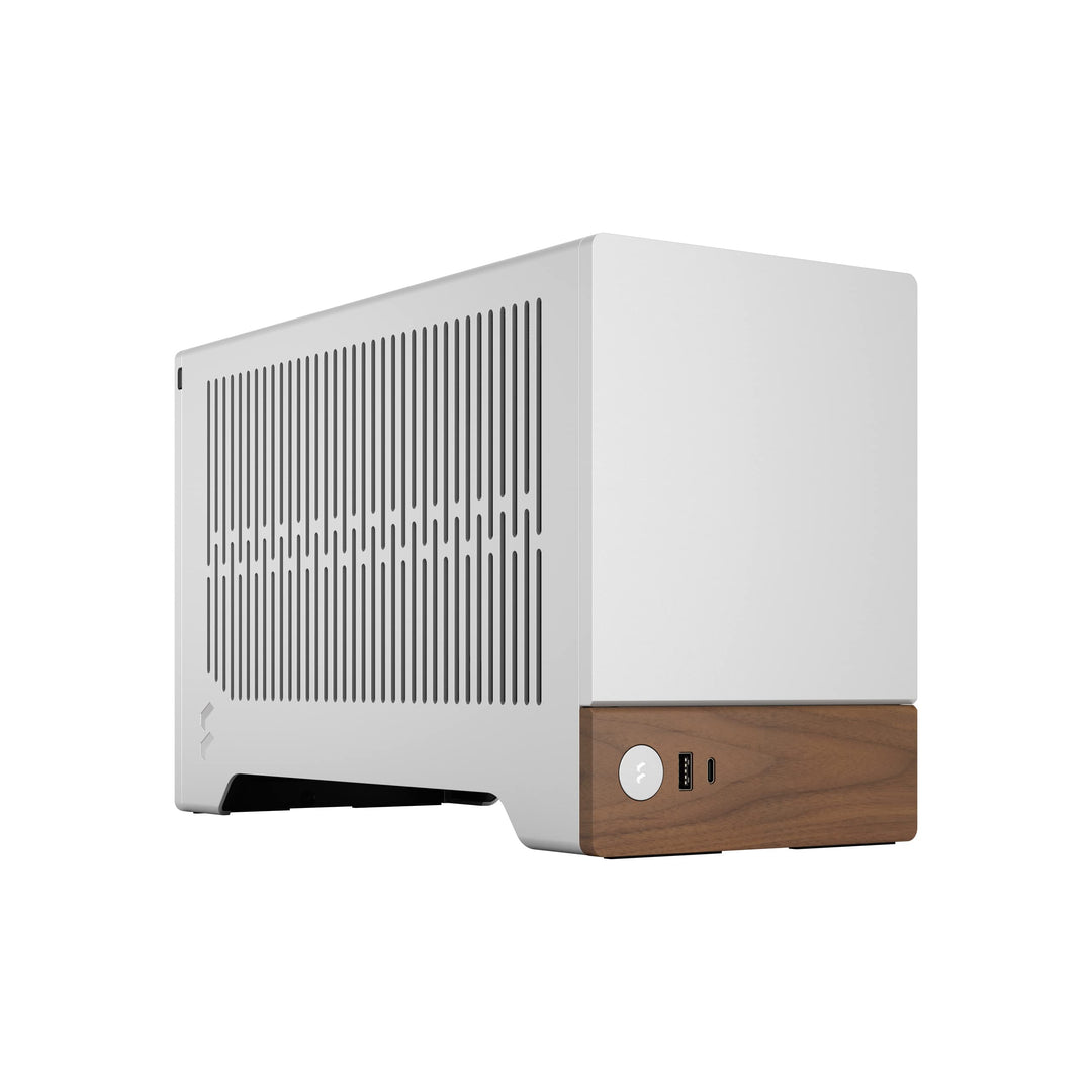Fractal Design Terra Silver - Wood Walnut Front Panel - Small Form Factor - mITX Gaming case – PCIe