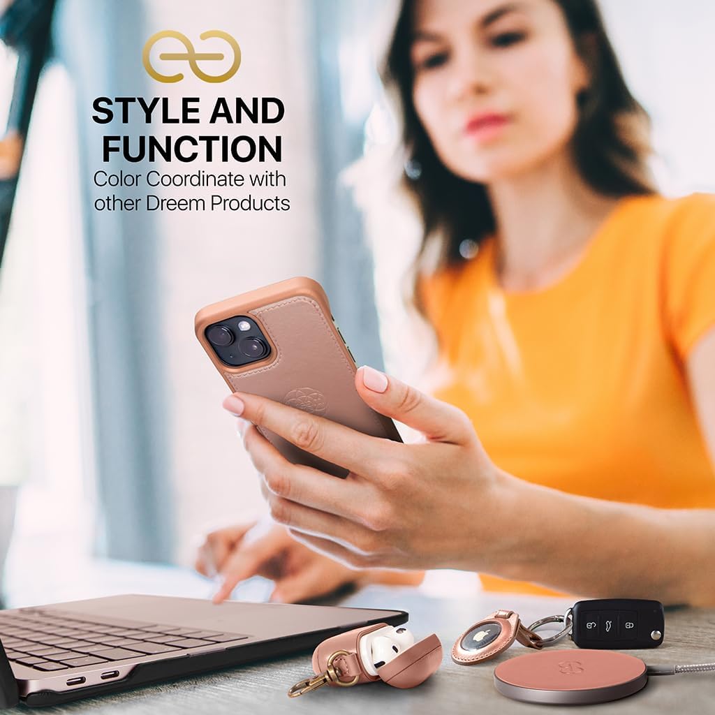 Dreem Fibonacci iPhone 14 Plus Brieftaschen-Etui / 2-in-1 stossfestes Etui und abnehmbares Folio aus