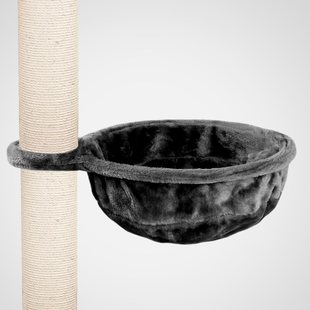 HAPPYPET Katzenhängematte für Kratzbaum Ø40 cm – XL Katzenmulde Ersatzteil – Stabile Liegemulde mit