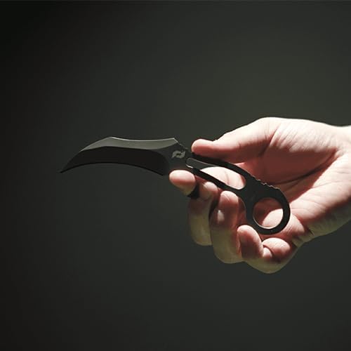 Schrade SCH111 Unisex – Erwachsene Neck Knife Taschenmesser, Silber, one Size