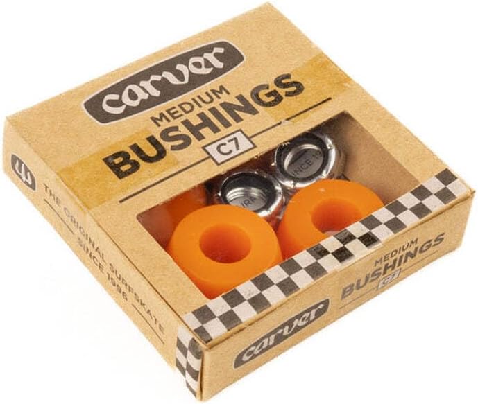 Carver Bushing Set C7 Orange Glo Medium, Orange