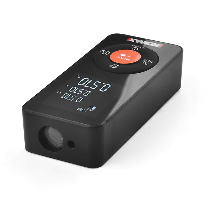 WINTAPE 50M Laser Entfernungsmesser, Digital Wasserwaage Distanzmessgerät mit LCD Hintergrundbeleuch