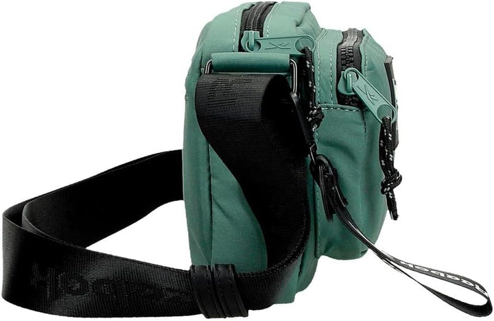 Reebok Damen Elsie Gepäck- Kuriertasche Bandolera Pequeña Grün, Bandolera Pequeña Grün