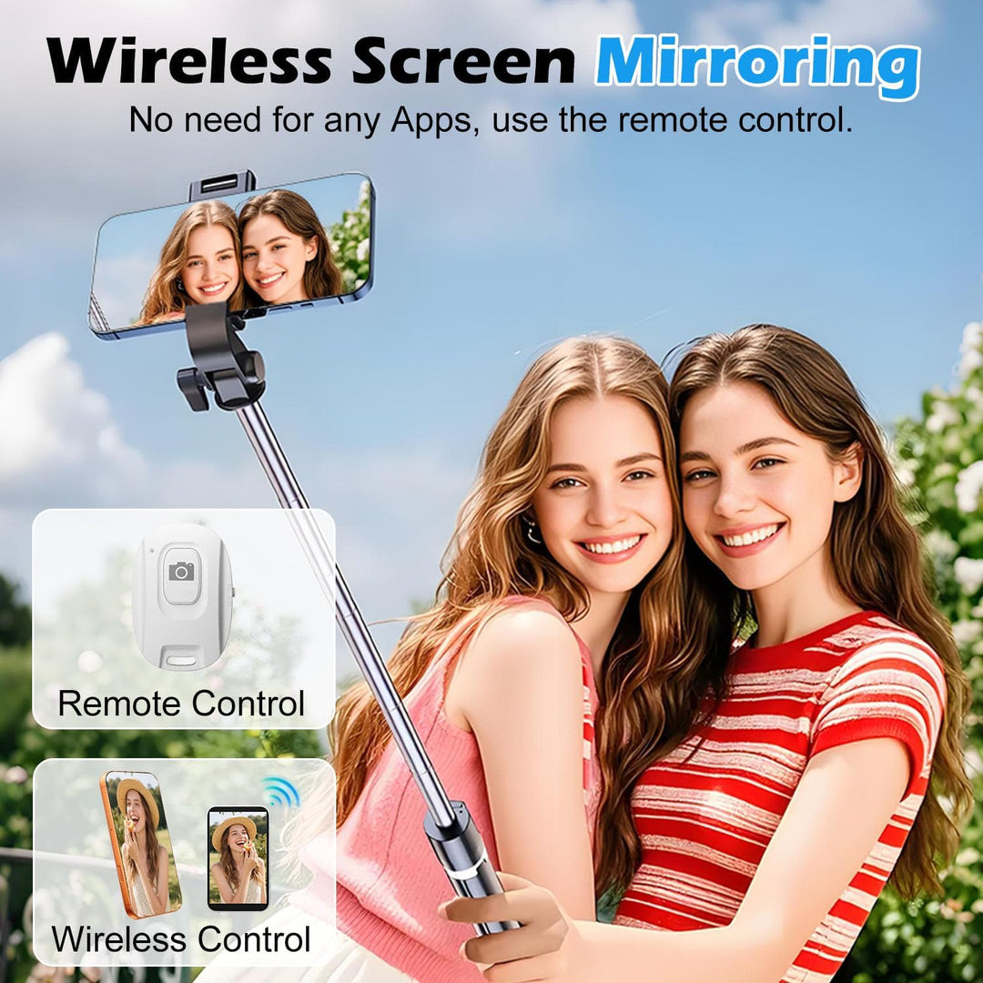 Handy Selfie Monitor für iPhone & Android – 4K Selfie Monitor iPhone mit 3,97" Bildschirm, Bluetooth