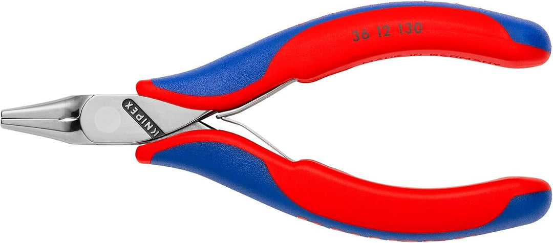 Knipex Elektronik-Bestückungszange mit Mehrkomponenten-Hüllen 130 mm 36 12 130