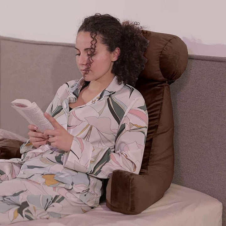 bananair - Lesekissen mit zerkleinertem Schaumstoff, ideal zum Lesen, verwendbar als Kissen für Nack