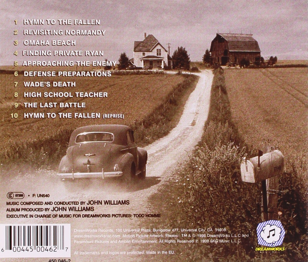 Saving Private Ryan, Audio-CD