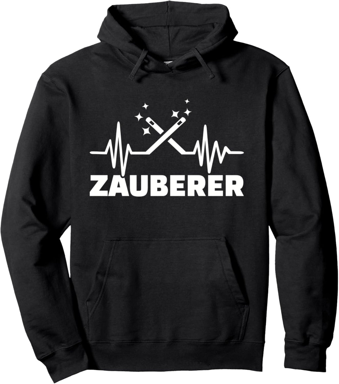 Zauberer Herzschlag Pullover Hoodie
