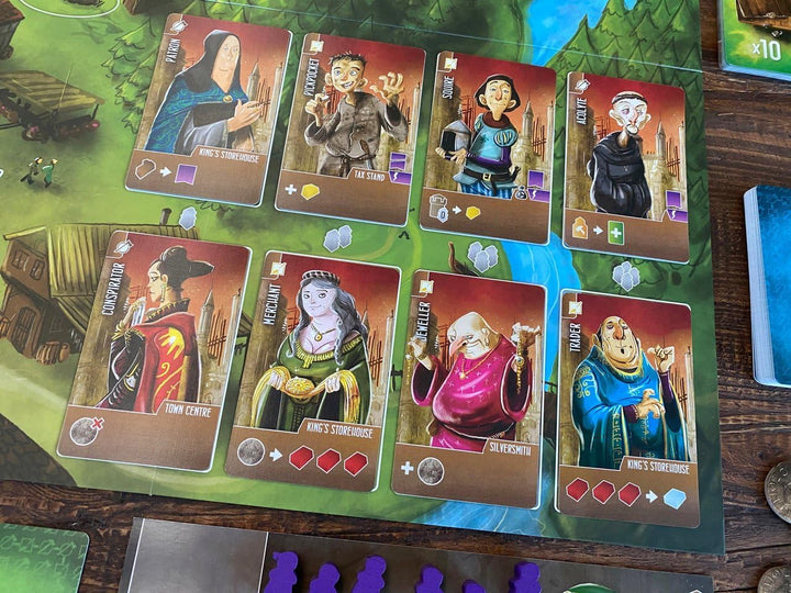 Renegade Game Studios , Architects of the West Kingdom , Board Game , Ages 12+ , 1 to 5 Players , 60