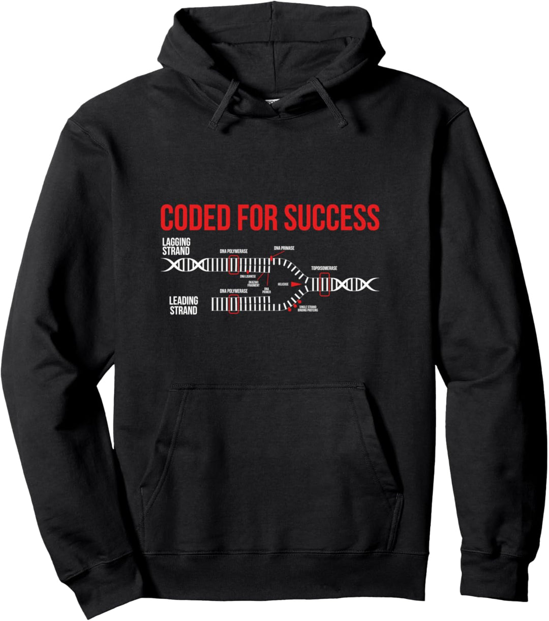 Kodiert für Erfolg Biologist Microbiologist Biologie Pullover Hoodie