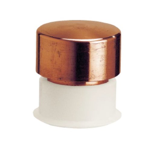 Halder SIMPLEX-Schonhammer, TPE-soft / TPE-mid; mit Aluminiumgehäuse und hochwertigem Holzstiel | D=