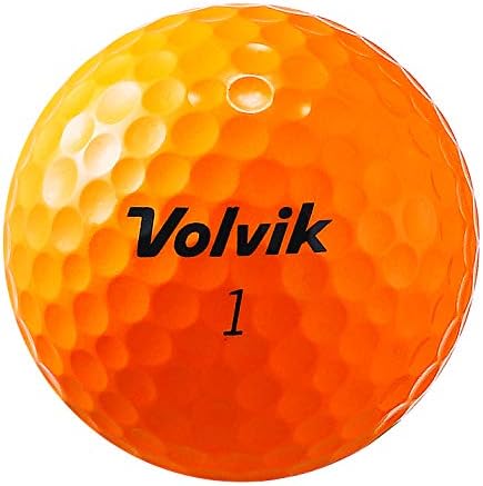Volvik S3 Golfball 12-A Pack Orange, 12-A Pack Orange