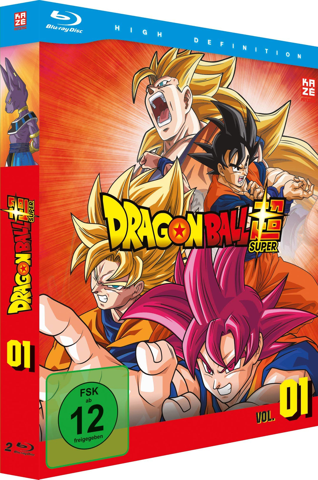 Dragonball Super - TV-Serie - Vol. 1 - [Blu-ray], Blu-ray