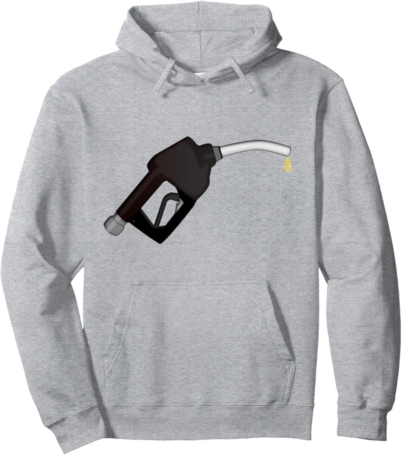 Tankstelle mit Gasdüse Pullover Hoodie