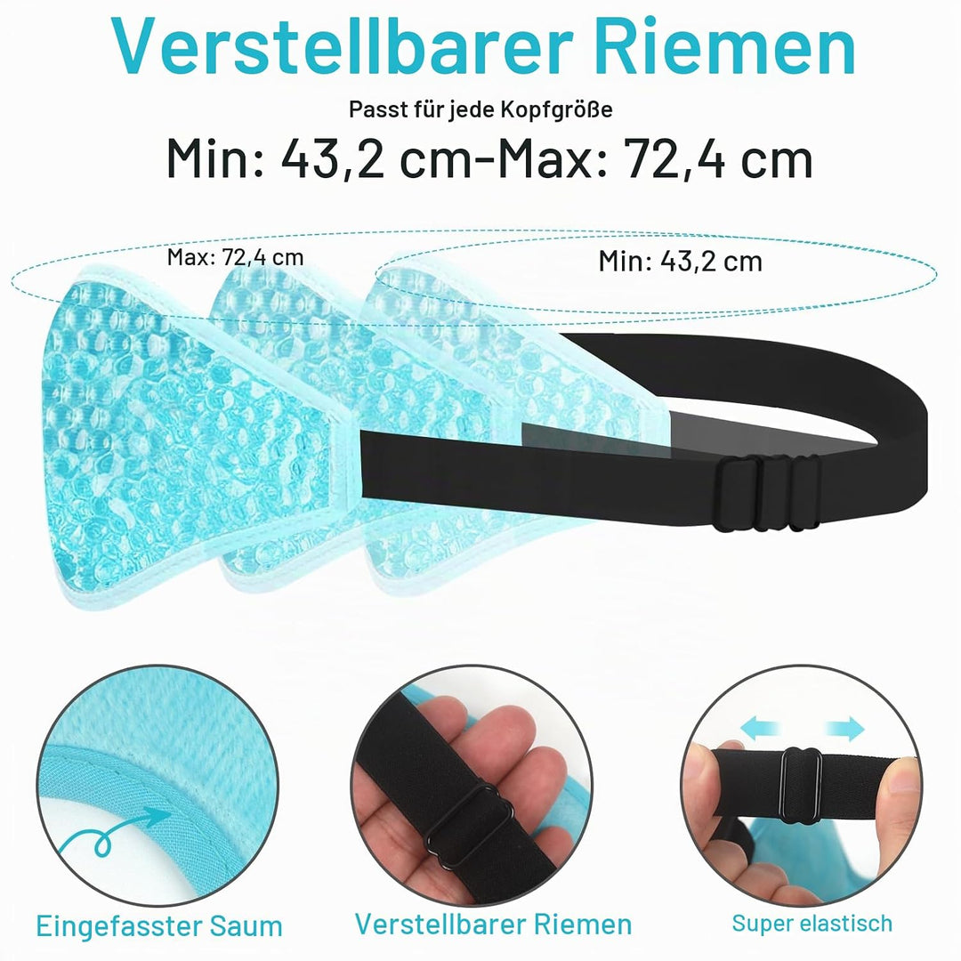 BeeVines Gel-Augenmaske, kühlende Eis-Masken für geschwollene Augen für Männer &amp; Frauen, kalte &amp; war
