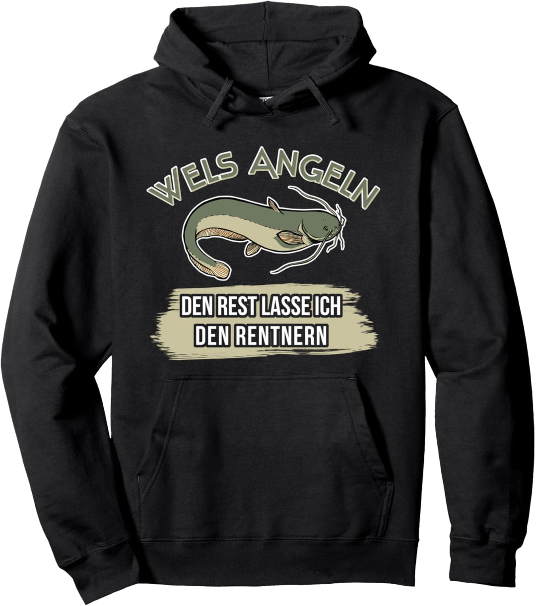 Angler Spruch - Welsangeln Pullover Hoodie