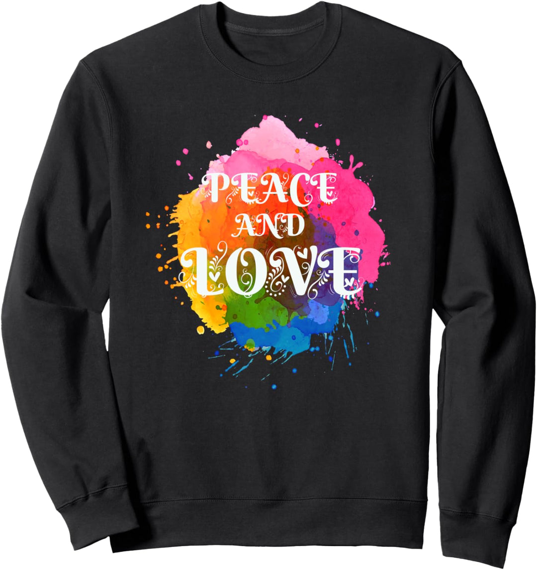 MAKE PEACE, NOT WAR - Peace & Love - Frieden und Liebe Sweatshirt