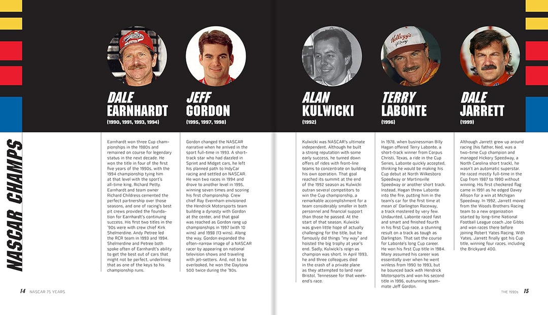 NASCAR 75 Years, Gebundenes Buch
