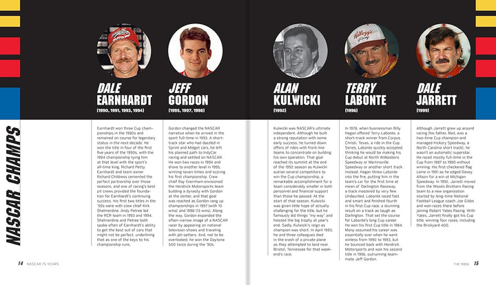 NASCAR 75 Years, Gebundenes Buch