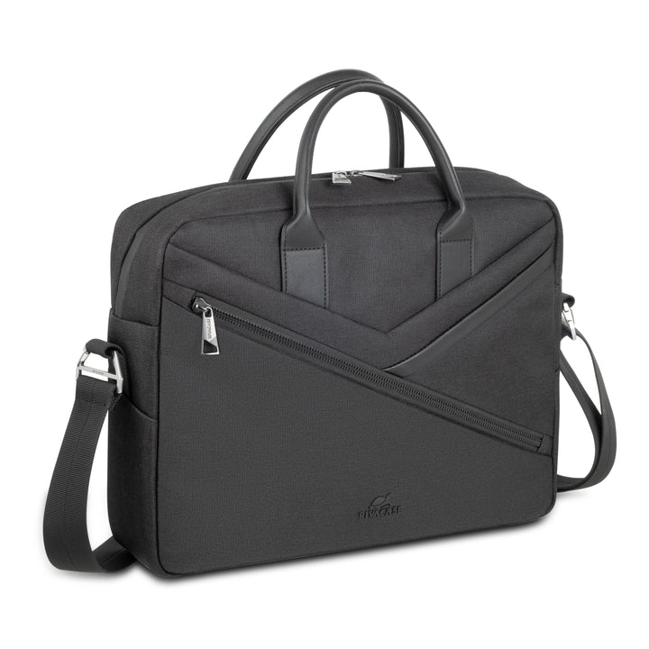 Rivacase ECO Laptoptasche 14 bis 15,6 Zoll - multifunktionale Computertasche wasserabweisend für Dam