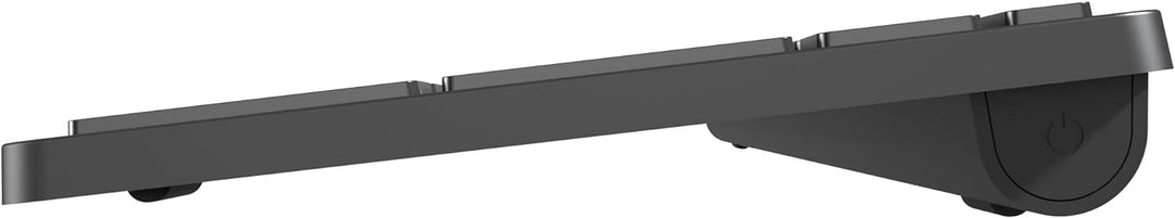 Lacerto® | Deutsche Tastatur (QWERTZ) mit grossen Buchstaben, weisser LED-Beleuchtung & USB-Anschlus