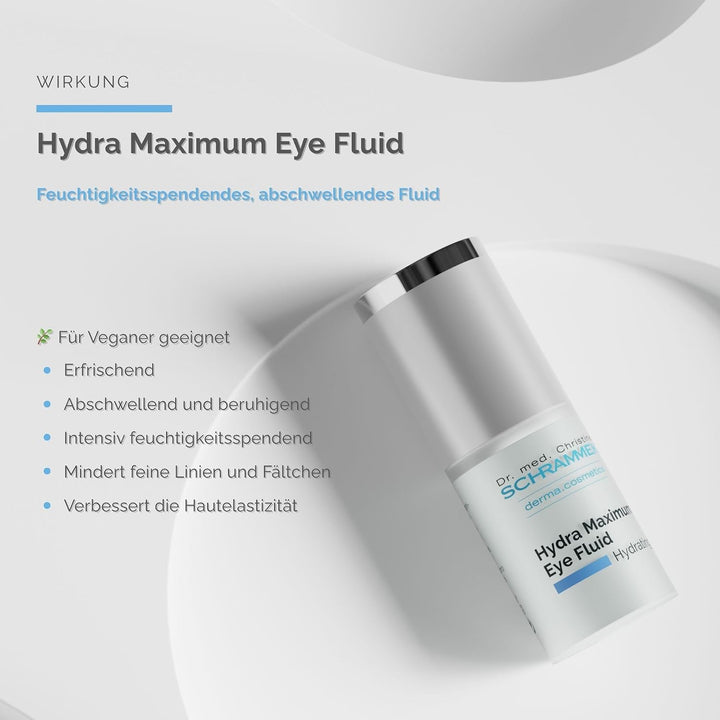 SCHRAMMEK Hydra Maximum Eye Fluid, 1 x 15 ml 15 ml (1er Pack), 15 ml (1er Pack)