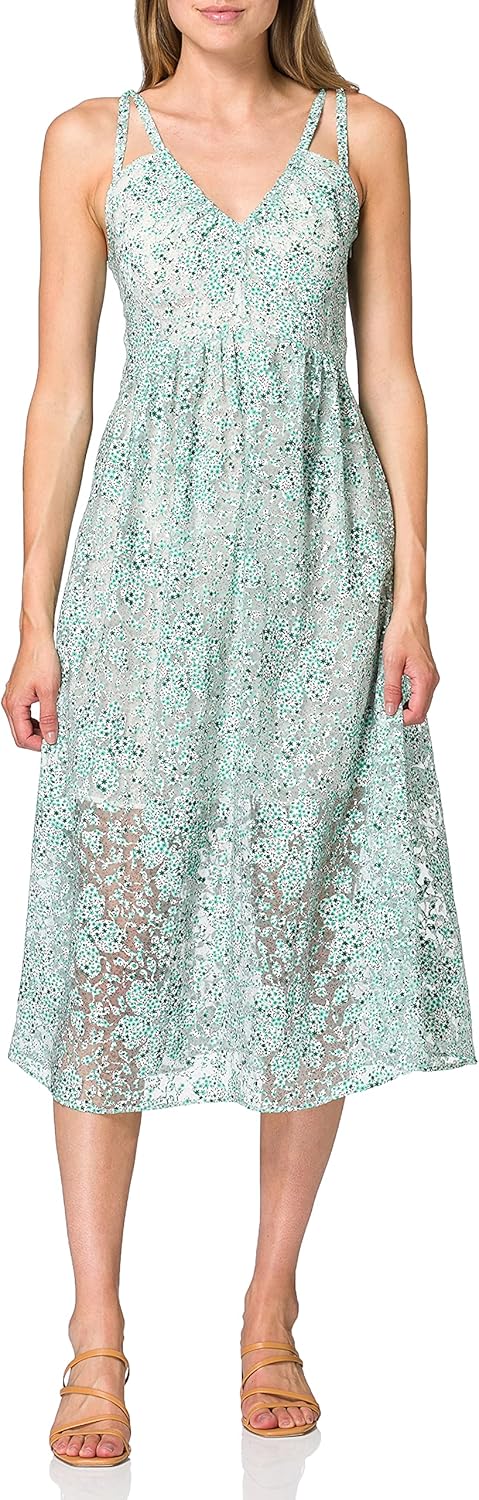 Sisley Damen Dress 34 Multicolor 83q, 34 Multicolor 83q