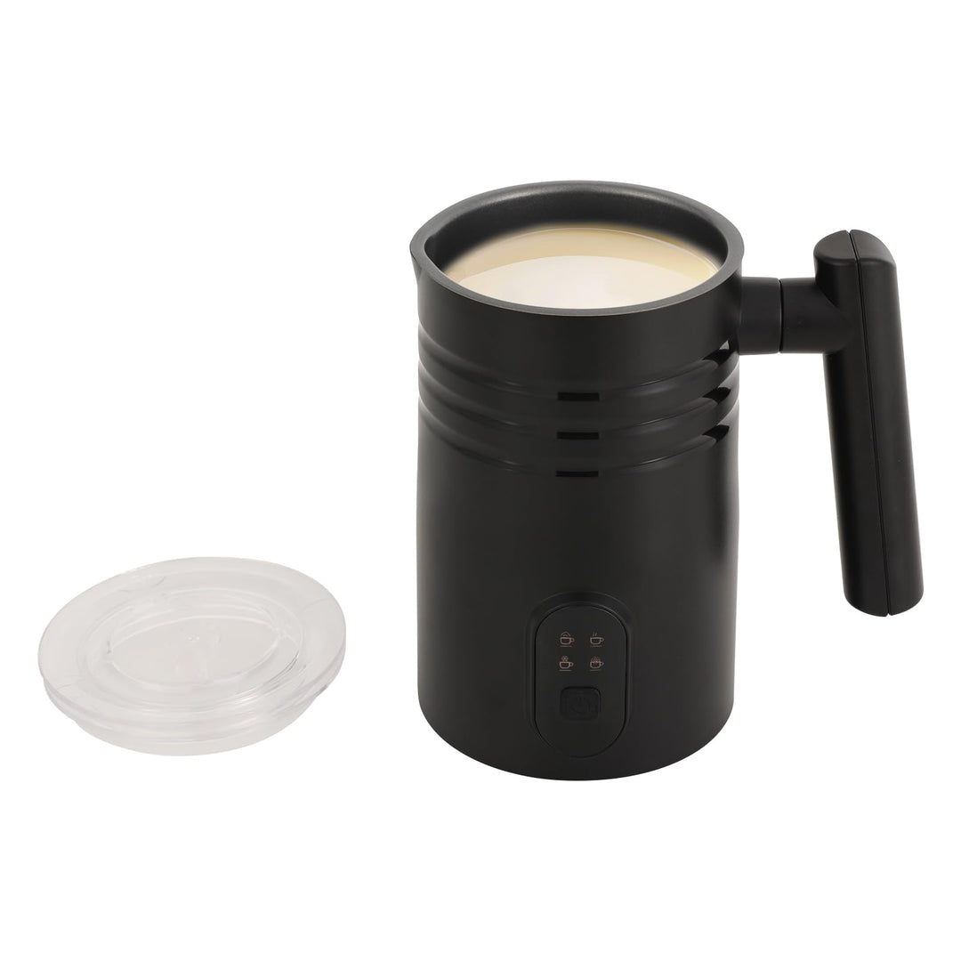 Milchaufschäumer 350 ml, Milchschäumer Elektrisch mit Bürste, 400W Elektrischer Milchaufschäumer, Au