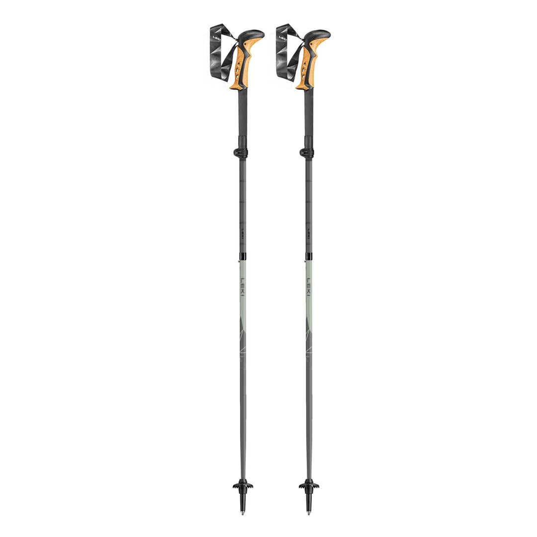 LEKI Khumbu FX TA Wanderstöcke aus Aluminium, zusammenklappbar, verstellbar, leicht, für Trekking un
