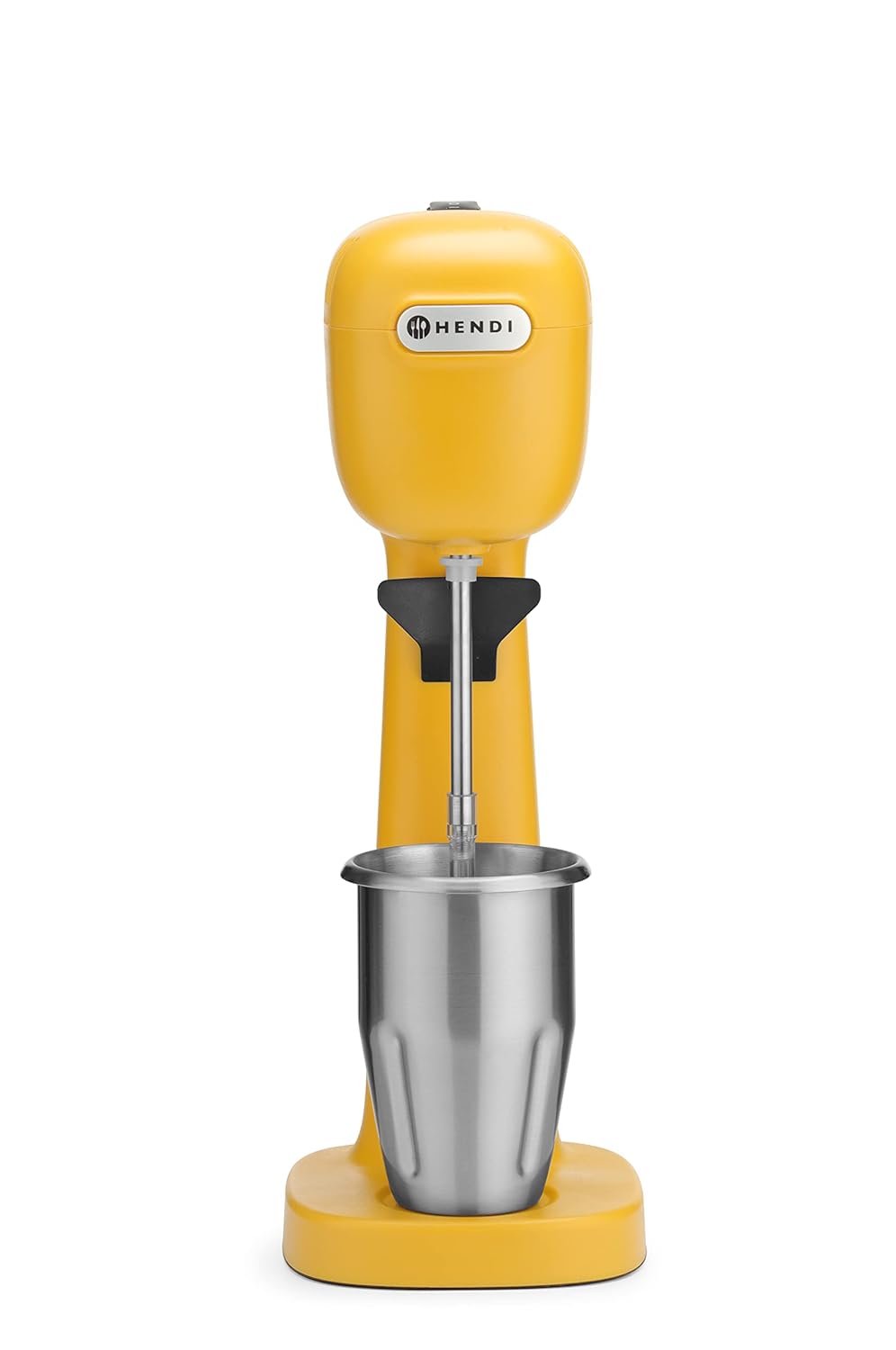 HENDI Getränkemixer, inkl. 2 Mischbecher, 4 Rührwerken, für Milchshakes, Freddo Cappuccino, Frappés,