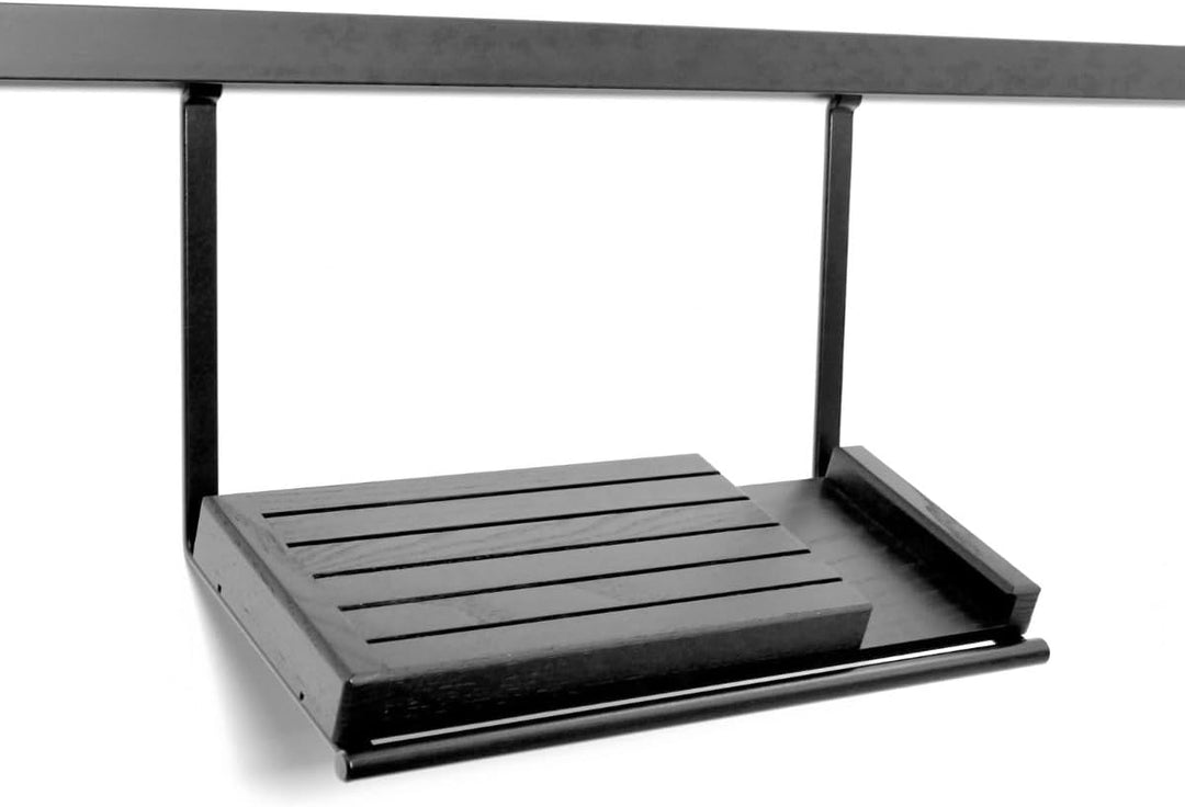 Kesseböhmer Linero style Messerhalter schwarz 352 x 150 x 256 mm zum Einhängen von SOTECH, Messerhal