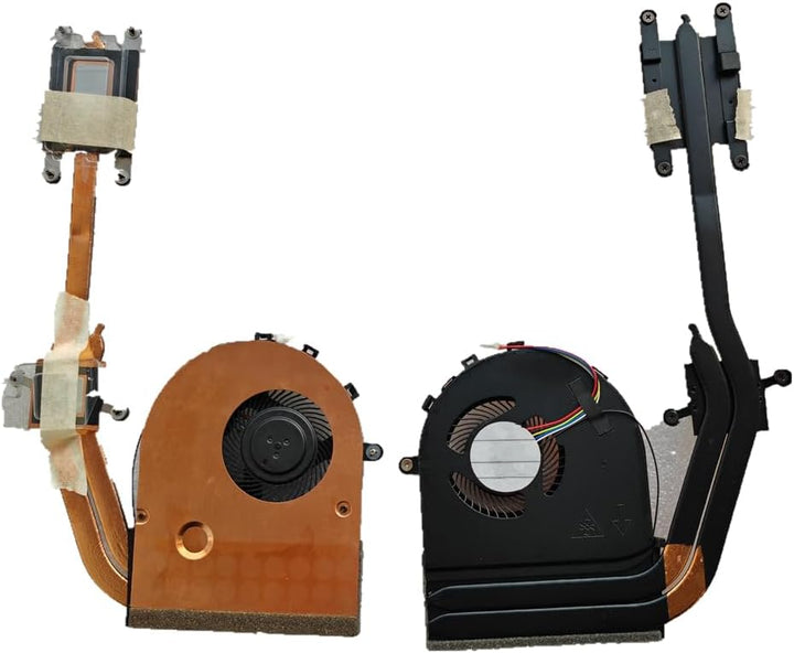 fqparts Replacement Laptop Lüfter Abkühlen Fan & Kühlkörper für for Lenovo for ThinkPad T550 Schwarz