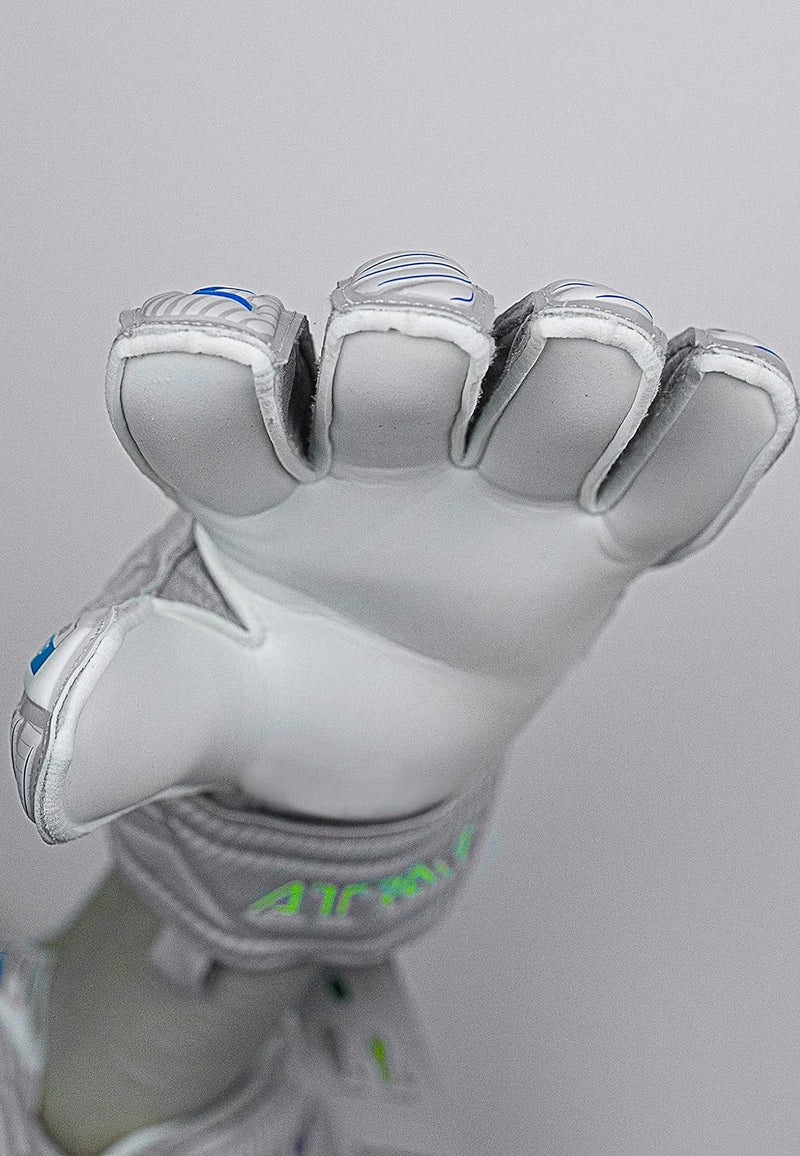 Reusch Herren Attrakt Finger Support Unisex Torwarthandschuhe mit Aussennaht Schnitt und Grip Belag,