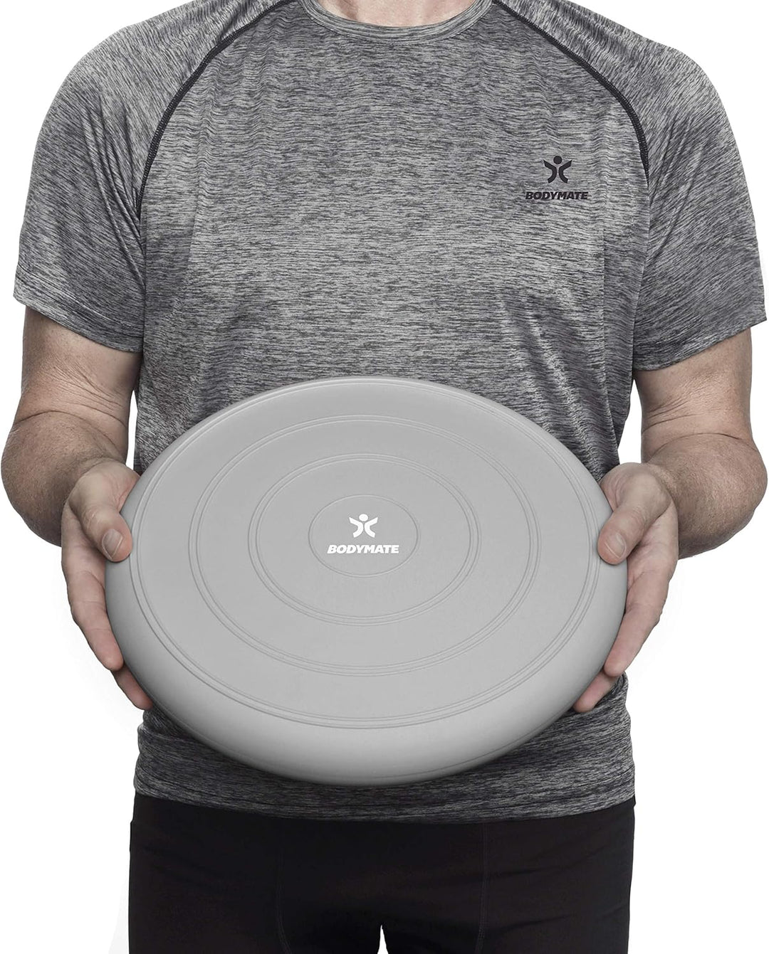 BODYMATE Ballsitzkissen COMFORT inkl. Pumpe 33cm Durchmesser - Balance-Kissen, Sitzballkissen, Luftk