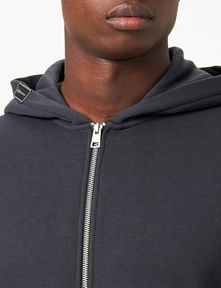 TOM TAILOR Denim Herren Sweatjacke mit Kapuze XL 29476 - Coal Grey, XL 29476 - Coal Grey